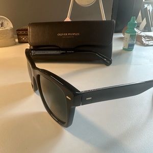 Oliver Peoples Oliver Sun Large (wayfarer style) never worn